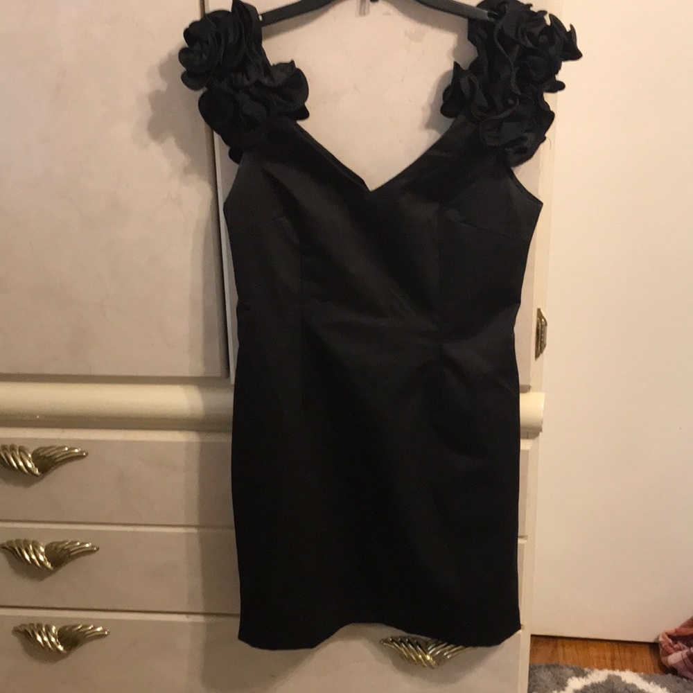 Dress all black and sexy